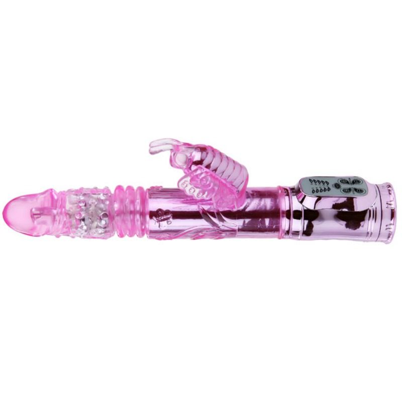 Vibromasseur Rabbit Rotatif Throbbing Papillon Up & Down USB - Baile