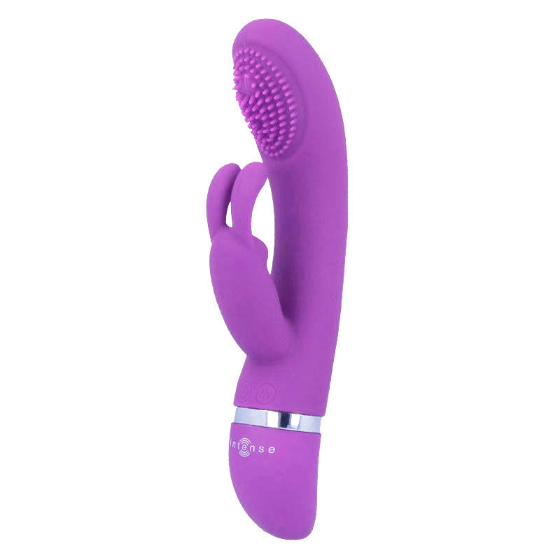 Vibromasseur Rabbit Susy Oscillant Silicone Rechargeable - Intense