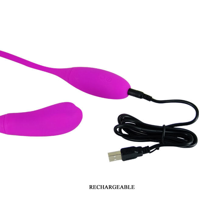Vibromasseur Snaky Vibe 7 Vibrations - Pretty Love