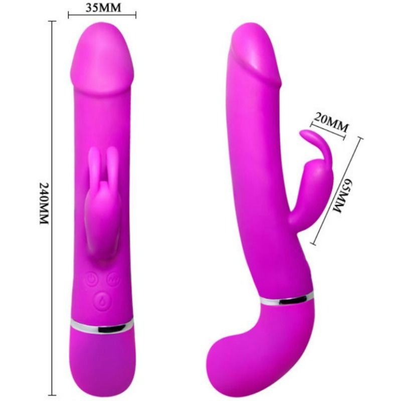 Vibromasseur Squirt Henry Double Stimulation 12 Modes Rechargeable - Pretty Love