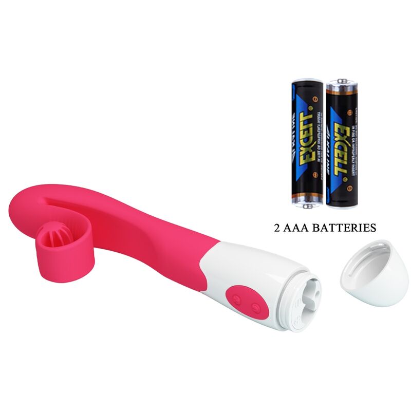 Vibromasseur Stimulateur Clitoridien 30 Vitesses Tête Texturée - Romance