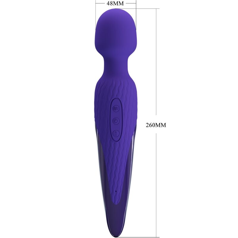 Vibromasseur Wand Chauffant Antony Youth 7 Vibrations Effet Chaleur - Pretty Love