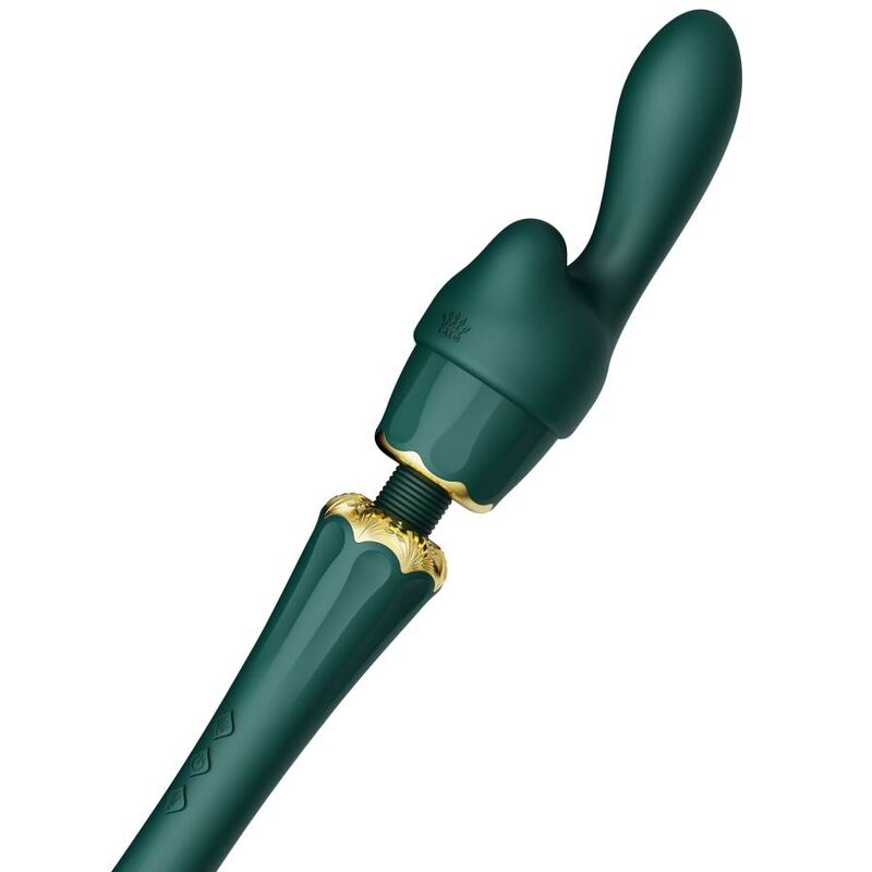 Vibromasseur Wand Kyro Direct Power 2.0 - 2 Embouts Interchangeables - Zalo