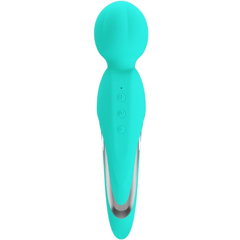 Vibromasseur Wand Walter Silicone 7 Fonctions Rechargeable - Pretty Love