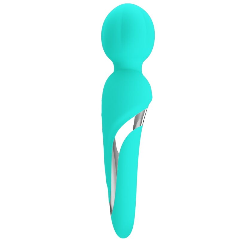 Vibromasseur Wand Walter Silicone 7 Fonctions Rechargeable - Pretty Love